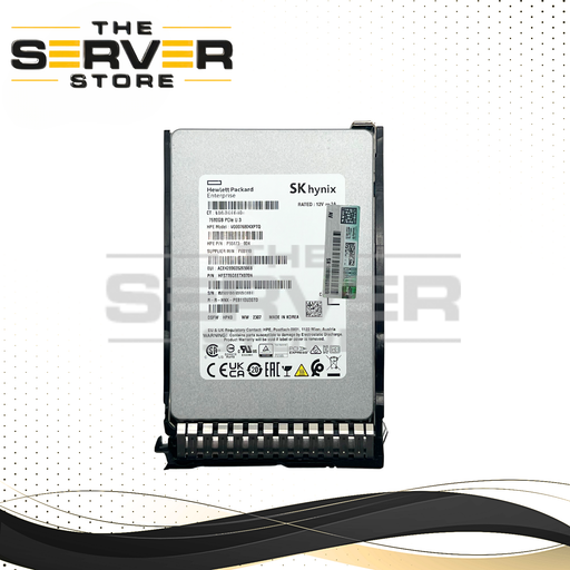 HPE 7.68TB NVMe U.3 PCIe Gen 4.0 x4 RI SFF SC 2.5" 15mm SSD Hynix PE8110 Series P47843-B21 P48222-001 P55173-004