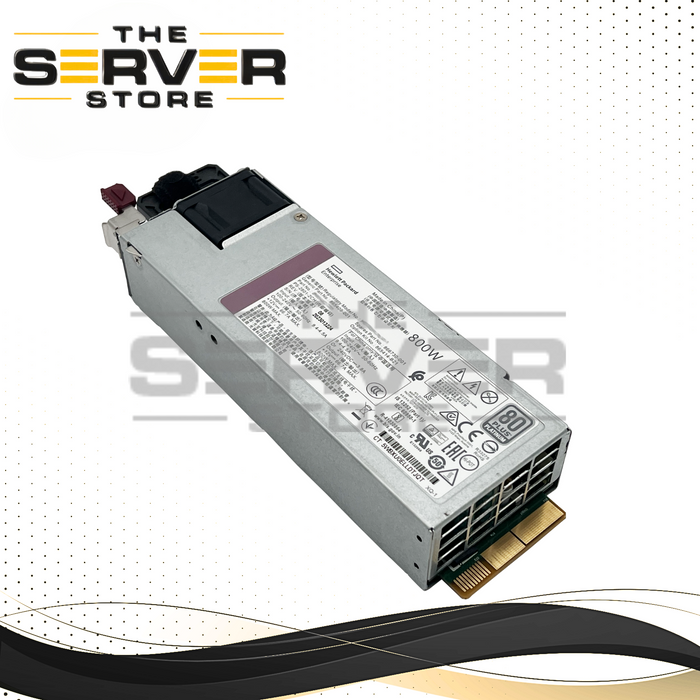 HPE 800W Flex Slot Platinum Hot Plug Power Supply For ProLiant Gen10 866730-001 865414-B21 865409-001