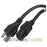 HPE 8121-0914 Notched 16AWG C15 3 Prong Power Cord