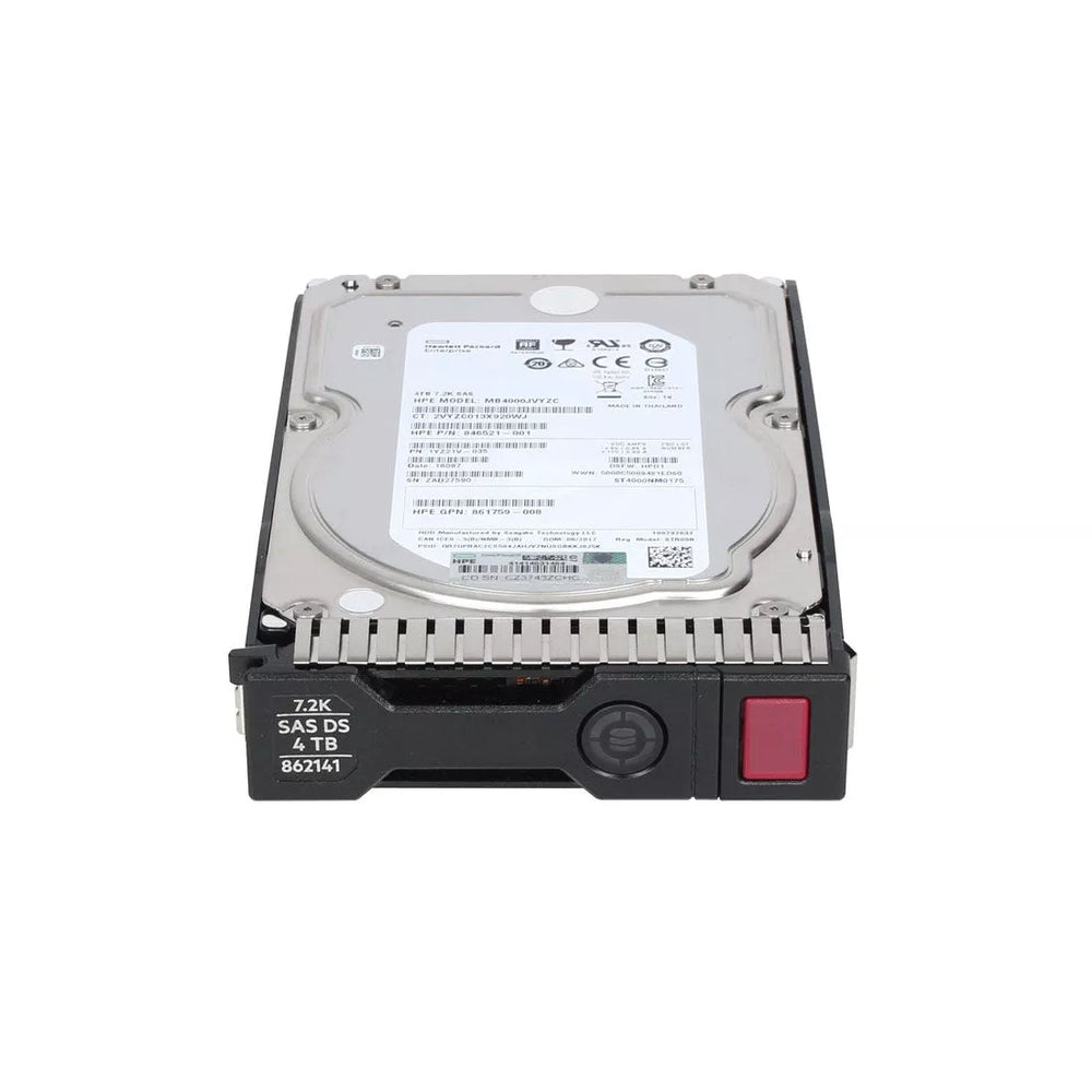 HPE 872290-001 Midline Hard Drive 4 TB SAS 12Gb/s | USED