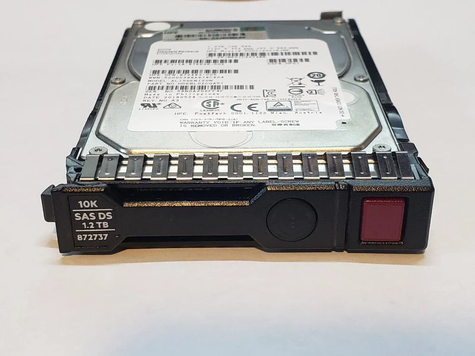 HPE 872483-005 Enterprise Hard drive 1.2 TB SAS 12Gb/s New F/s | USED