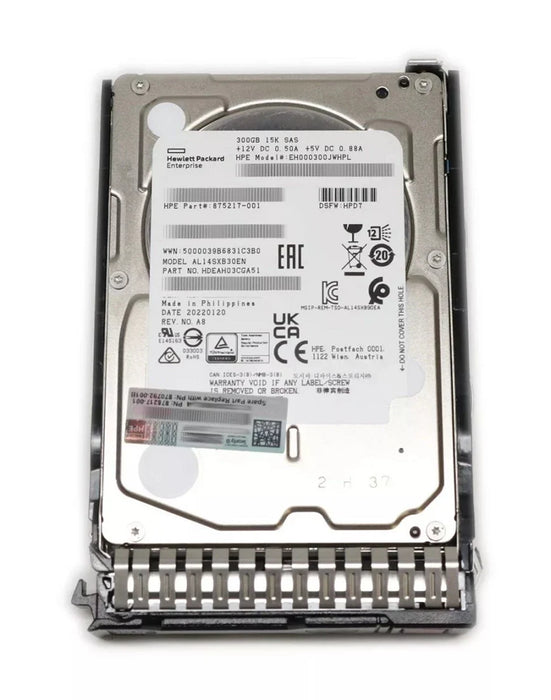 HPE 873031-001 Enterprise Hard drive 300 GB SAS 12Gb/s | USED