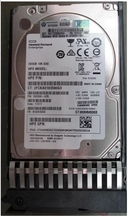 HPE 873034-001 Enterprise Hard Drive 300 GB SAS 12Gb/s | USED