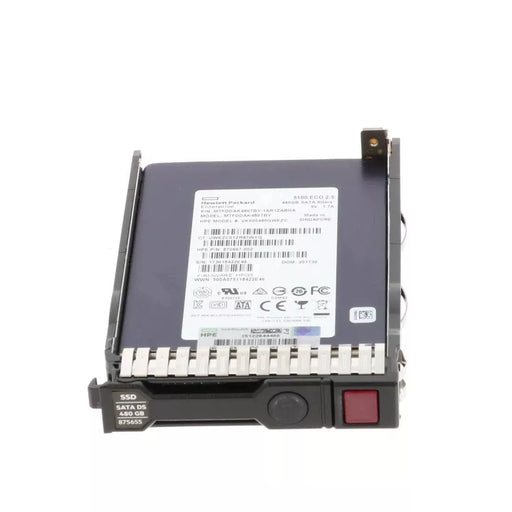 HPE 875509-B21 Read Intensive SSD 480 GB SATA 6Gb/s | USED