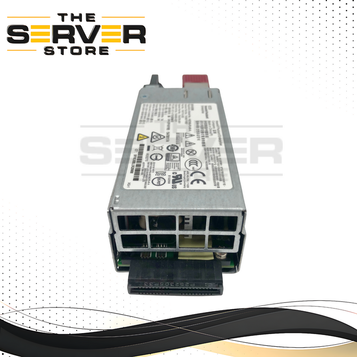 HPE 900W 80+ Gold Hot-Plug Redundant Power Supply for ProLiant DL60/DL80/DL120/DL160/DL180/ML150 Gen9 Servers. P/N: 754376-001.