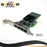 HPE Add-On Quad-Port 1Gb Ethernet PCIe Network Card NIC 647594-B21-AO