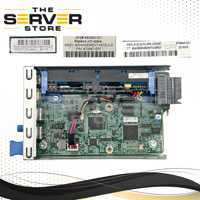 HPE Apollo 4510 G10 Management Module (with Battery 878643-001) 870987-001 880993-001
