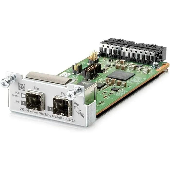 HPE Aruba 2930M 2-Port Stacking Module JL325A | 80Gbps Throughput - New