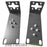 HPE Aruba 5189-6934 2930F Series 8 Port Half Size Rack Mount Kit
