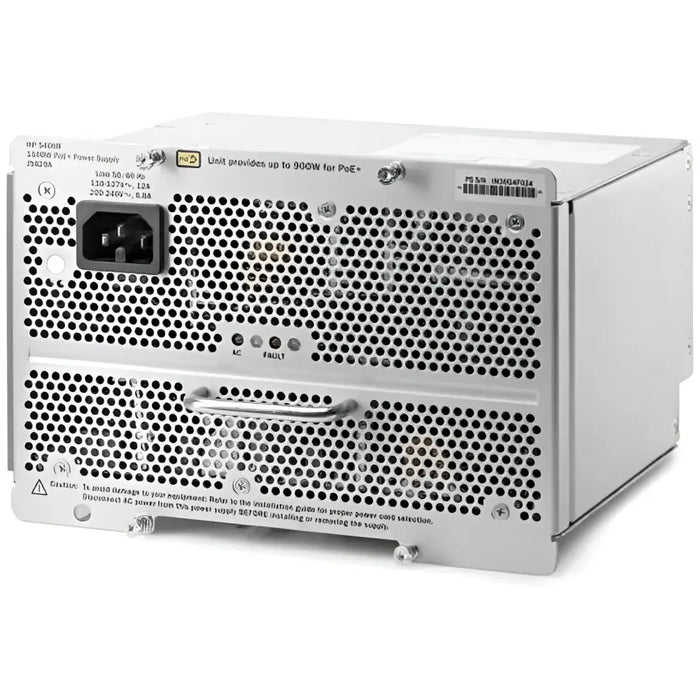 HPE Aruba 5400R 1100W PoE+ zl2 Power Supply J9829A - Refurbished