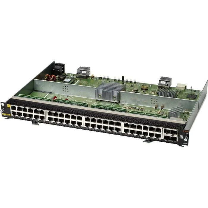 HPE Aruba 6400 48-Port 1GbE Class 4 PoE 4-Port SFP56 Expansion Module R0X39B - New
