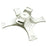 HPE Aruba AP-220-MNT-W1W Wall/Ceiling Mount Kit JW047A - Refurbished