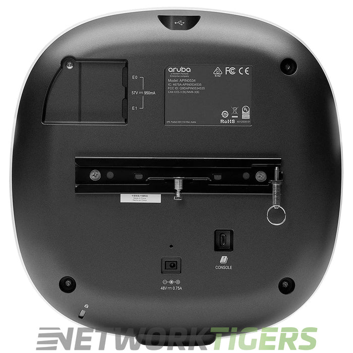 HPE Aruba AP-534 JZ342A (TAA) Wi-Fi 6 802.11ax External Antennas Campus WAP