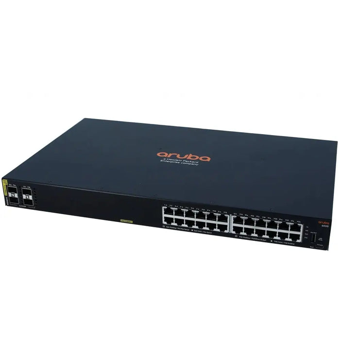 HPE Aruba CX 6000 24G Class4 PoE 4SFP 370W Managed Switch R8N87A - New