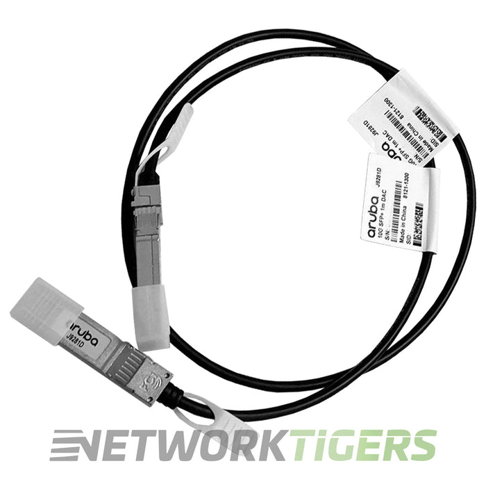 HPE Aruba J9281D 1m 10GB SFP+ Direct Attach Copper Cable