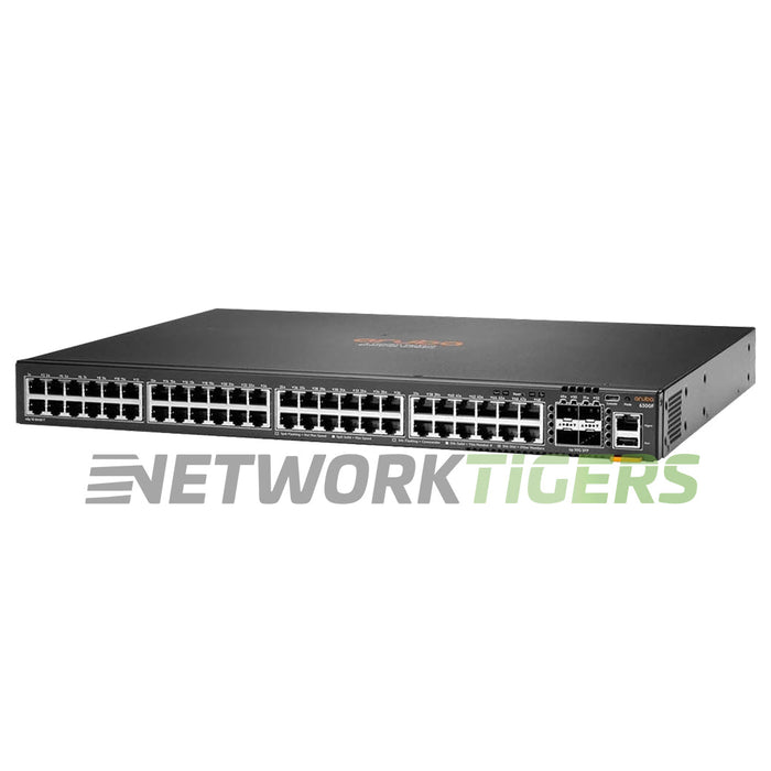 HPE Aruba JL667A CX 6300 Series 48x 1GB RJ45 4x 50GB SFP56 Switch