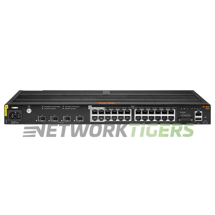 HPE Aruba JL818A CX 4100i Series 24x 1GB PoE RJ45 4x 10GB SFP+ Switch