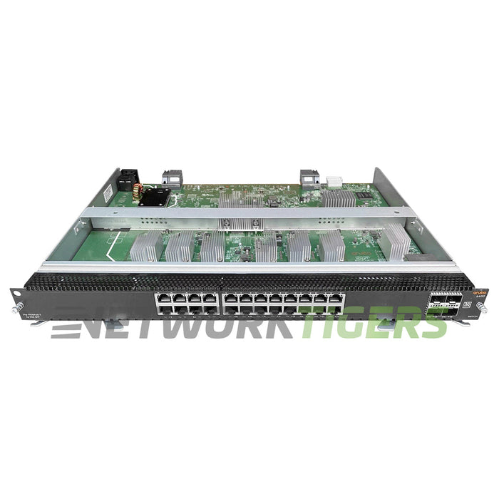 HPE Aruba R0X42C CX 6400 24x 10GB RJ45 4x 25GB SFP56 v2 Switch Line Card