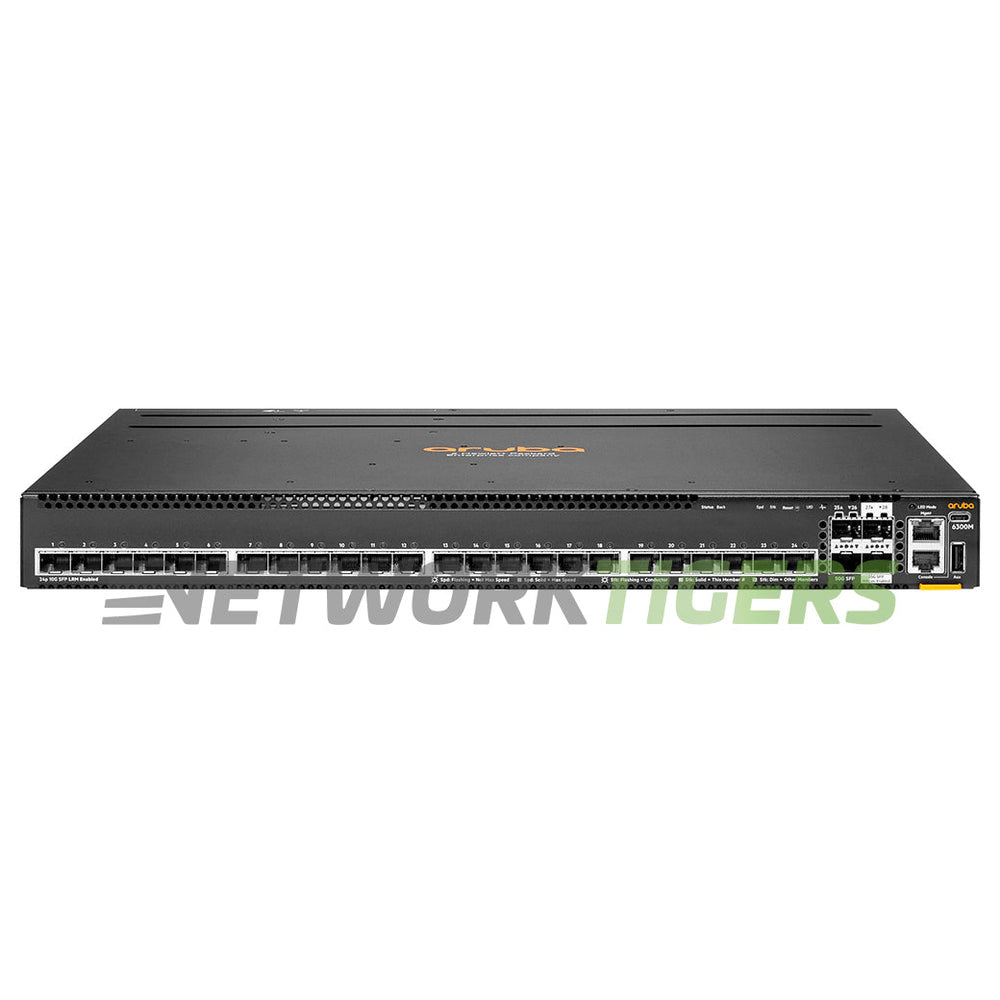 HPE Aruba R8S92A 24x 10GB SFP+ 2x 50GB SFP56 2x 25GB SFP28 Switch