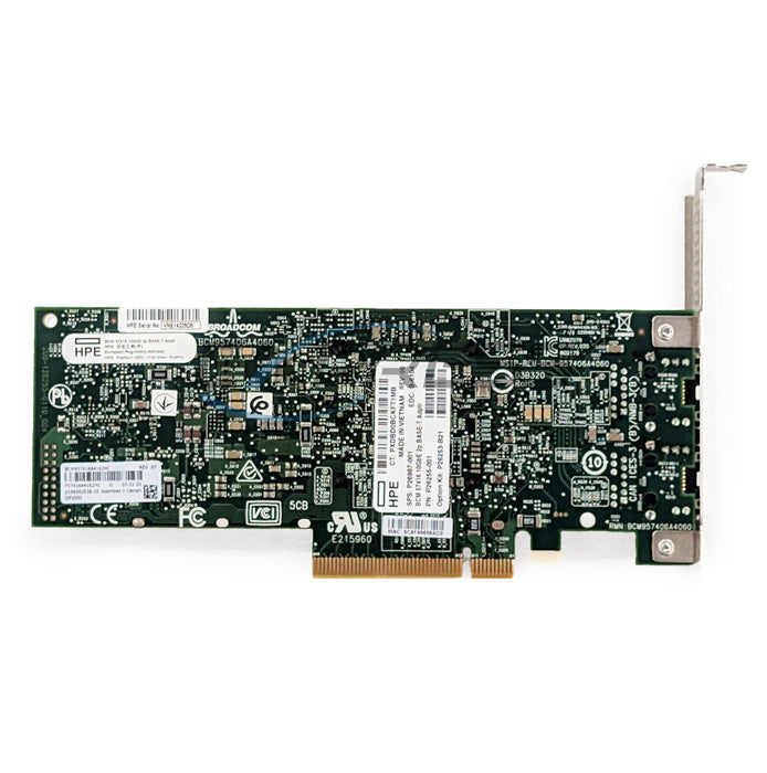 HPE Broadcom BCM57416 Dual Port 10Gb BASE-T Adapter | P26255-001