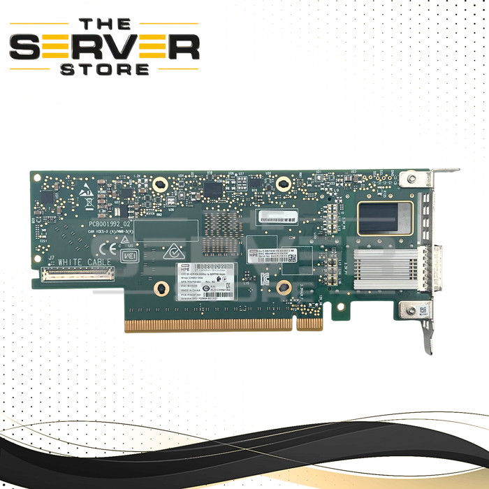 HPE ConnectX-6 InfiniBand HDR/Ethernet 200GB 1-Port QSFP56 PCIe G4 x16 Network Adapter P23664-B21 P24753-001