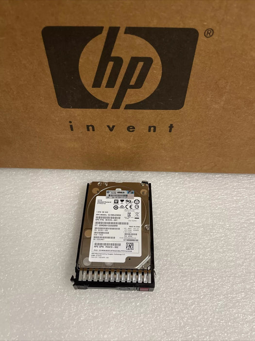 HPE EG1800JEMDB 1.8TB 12G 10K 2.5" SAS SC DS HARD DRIVE 781515-001 1XZ201-035 HPE
