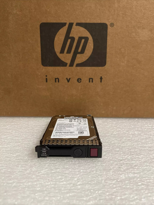 HPE EG1800JEMDB 1.8TB 12G 10K 2.5" SAS SC DS HARD DRIVE 781515-001 1XZ201-035 HPE