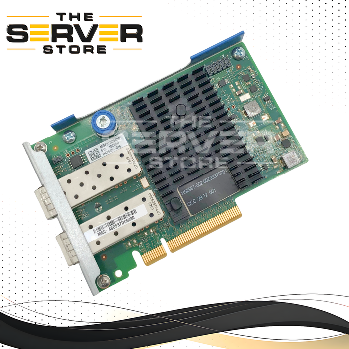 HPE Ethernet 2-Port 562FLR-SFP+ FlexibleLOM Adapter, 2x 10GbE SFP+ Ports. P/N: 790317-001.