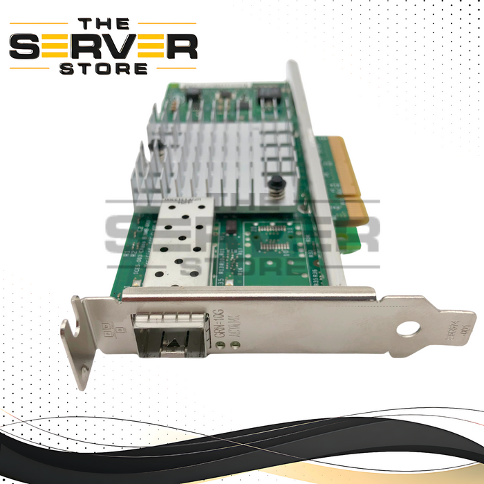 HPE Intel X520-SR1 1-Port 10 Gigabit per second (10Gb/s) SFP+ Single Port PCI-E 2.0 x8 Network Adapter with Low Profile Bracket. P/N: 713568-001.