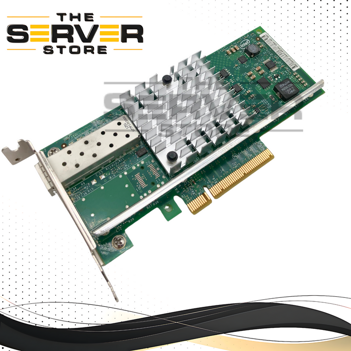 HPE Intel X520-SR1 1-Port 10 Gigabit per second (10Gb/s) SFP+ Single Port PCI-E 2.0 x8 Network Adapter with Low Profile Bracket. P/N: 713568-001.