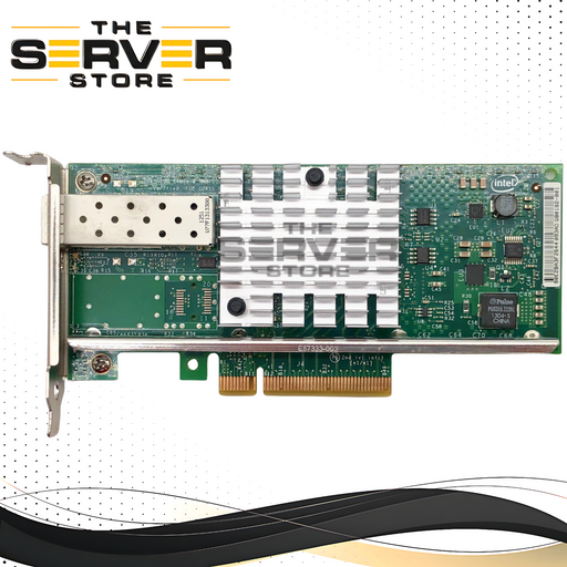 HPE Intel X520-SR1 1-Port 10 Gigabit per second (10Gb/s) SFP+ Single Port PCI-E 2.0 x8 Network Adapter with Low Profile Bracket. P/N: 713568-001.