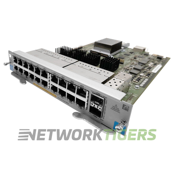 HPE J9536A 5400zl Series 20x 1GB PoE+ RJ45 2x 10GB SFP+ Switch Module