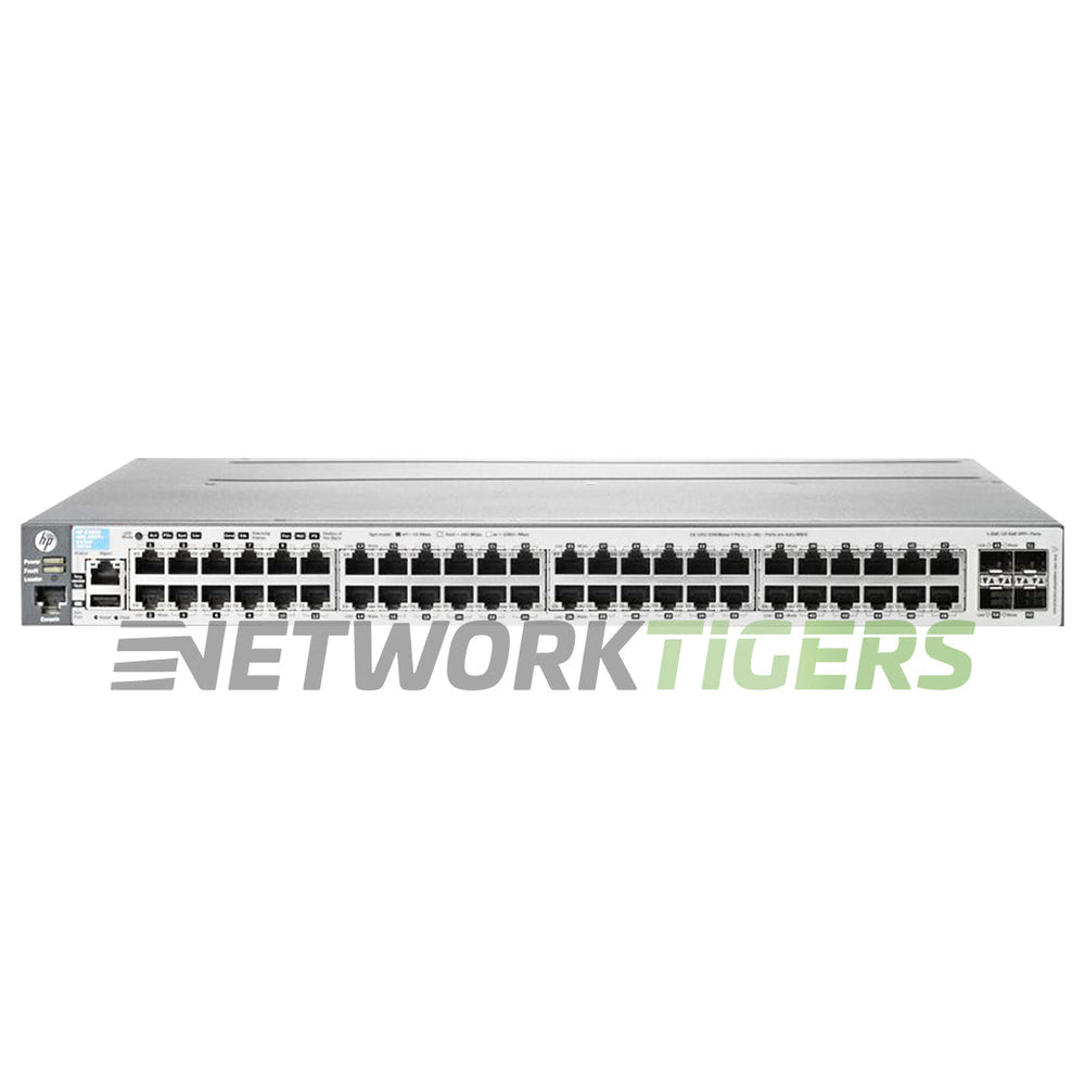HPE J9576A 3800 Series 3800-48G-4SFP+ 48x 1GB RJ45 4x 10GB SFP+ Switch