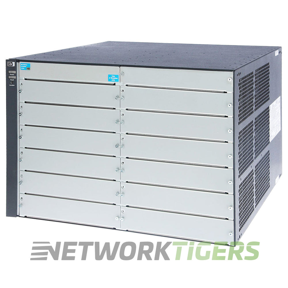 HPE J9643A 12x Open Expansion Module Slot Switch Chassis zl w/ Premium Software