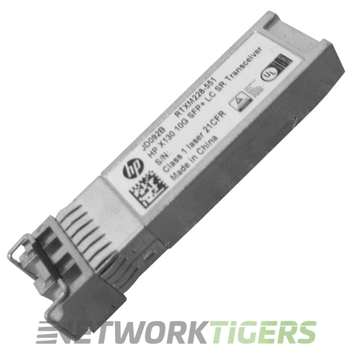 HPE JD092B 10GB BASE-SR 850nm Short Reach MMF LC SFP+ Transceiver