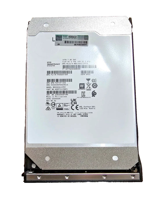 HPE MB016000JZYVQ hard drive 16 TB SAS 12Gb/s New F/s | USED