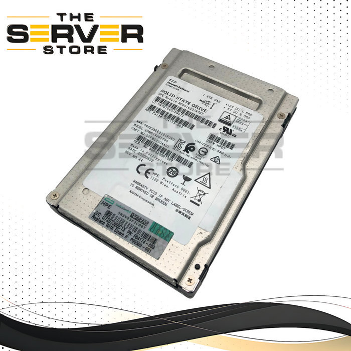 HPE MO001600JWTBT 1.6TB 12G SAS Mixed Use SFF 2.5" Enterprise SSD P06580-001