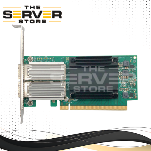 HPE Mellanox ConnectX-5 Dual-Port 100GbE Network Adapter Card, InfiniBand / Ethernet, High-Profile. P/N: 878579-001.