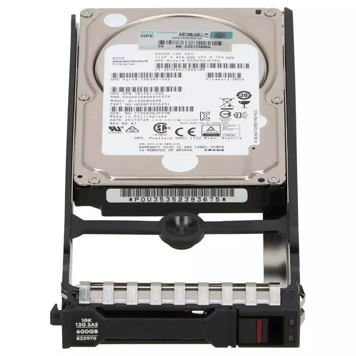 HPE N9X05A 600 GB Hard drive SAS 12Gb/s | USED