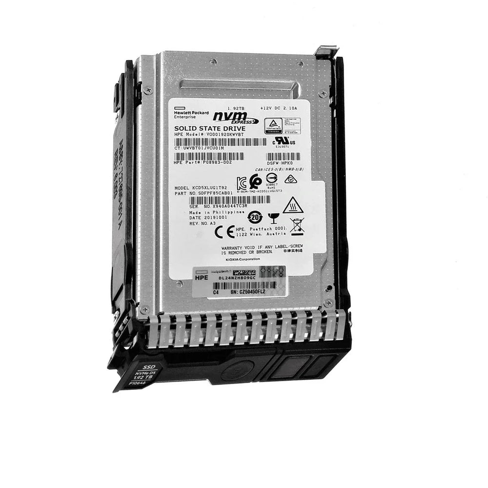 HPE P10646-001 Read Intensive SSD 1.92 TB Pci Express X4 (NVMe) | USED