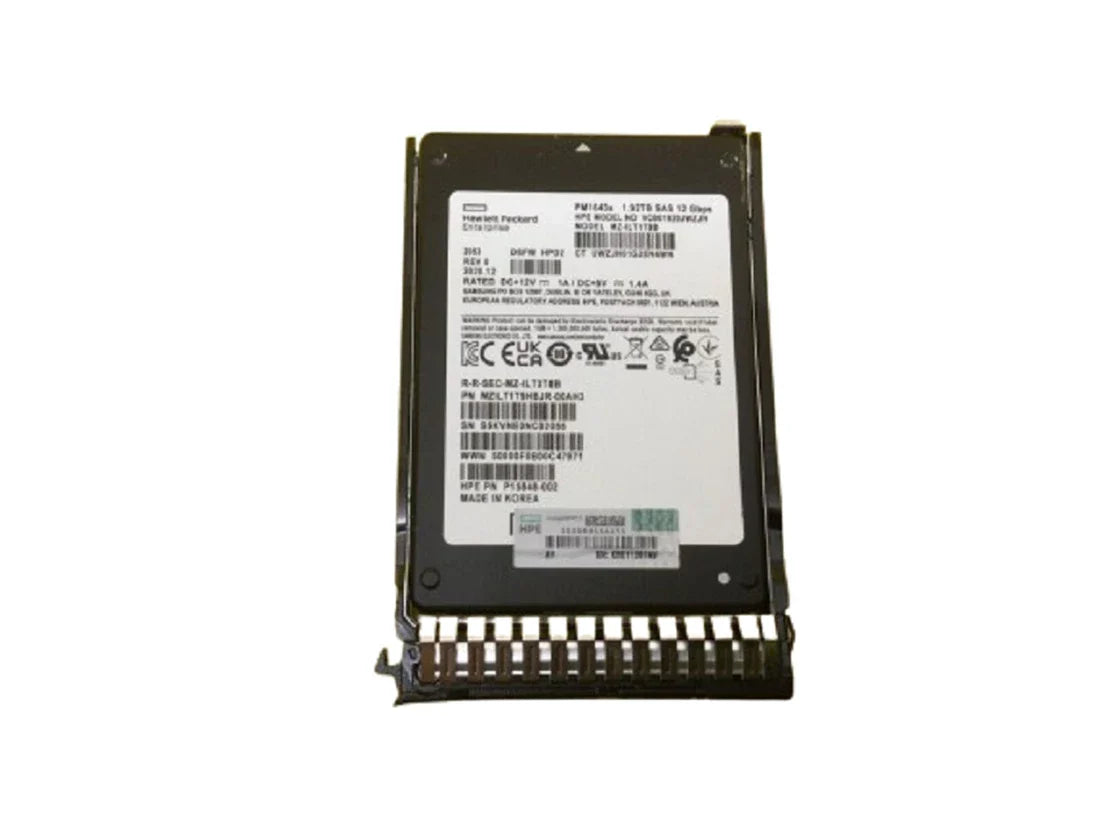 HPE P19905-B21 Read Intensive SSD 1.92 TB SAS 12Gb/s | USED
