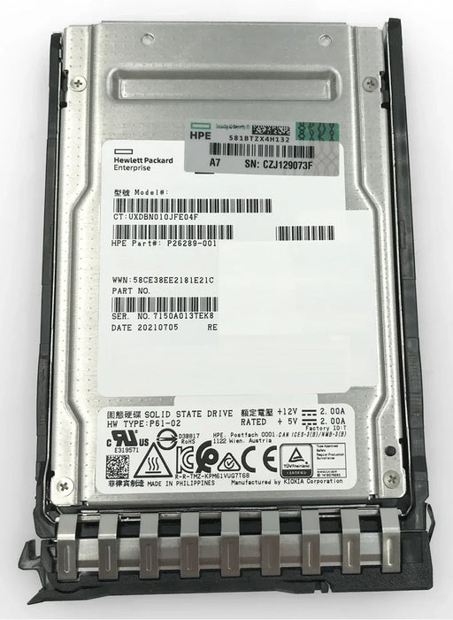 HPE P26289-001 Read Intensive SSD 960 GB SAS 24Gb/s | USED