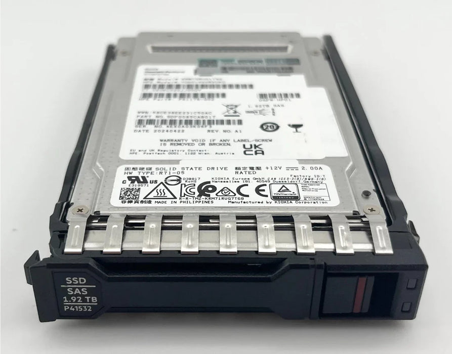 HPE P41104-001 1.92tb sas 12g RI sff bc VS ssd | USED