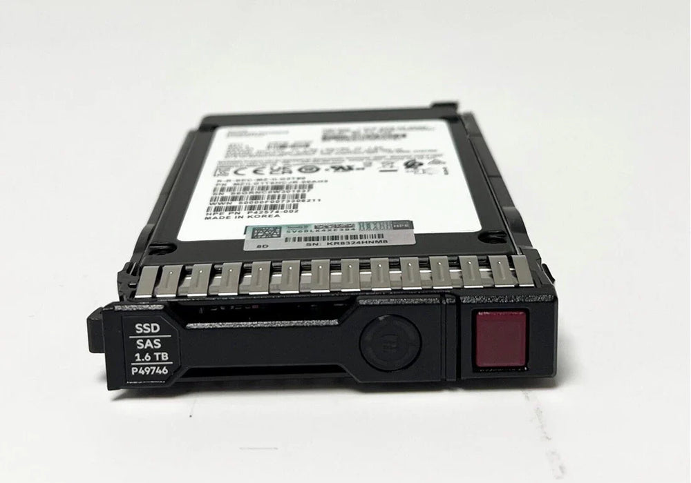 HPE P49048-B21 Mixed Use SSD 1.6 TB SAS 12Gb/s Mew F/s | USED