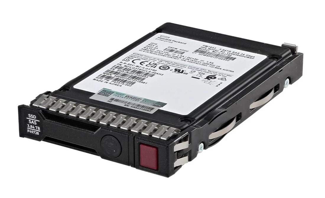 HPE P49273-B21 3.84TB Sas 24Gbps Sff Read Intensive Ssd | USED