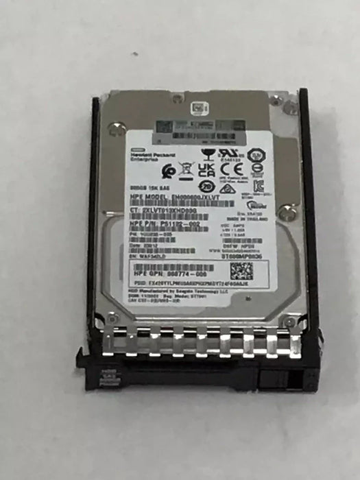 HPE P51132-002 Mission Critical Hard Drive 600 GB SAS 12Gb/s New F/s | USED