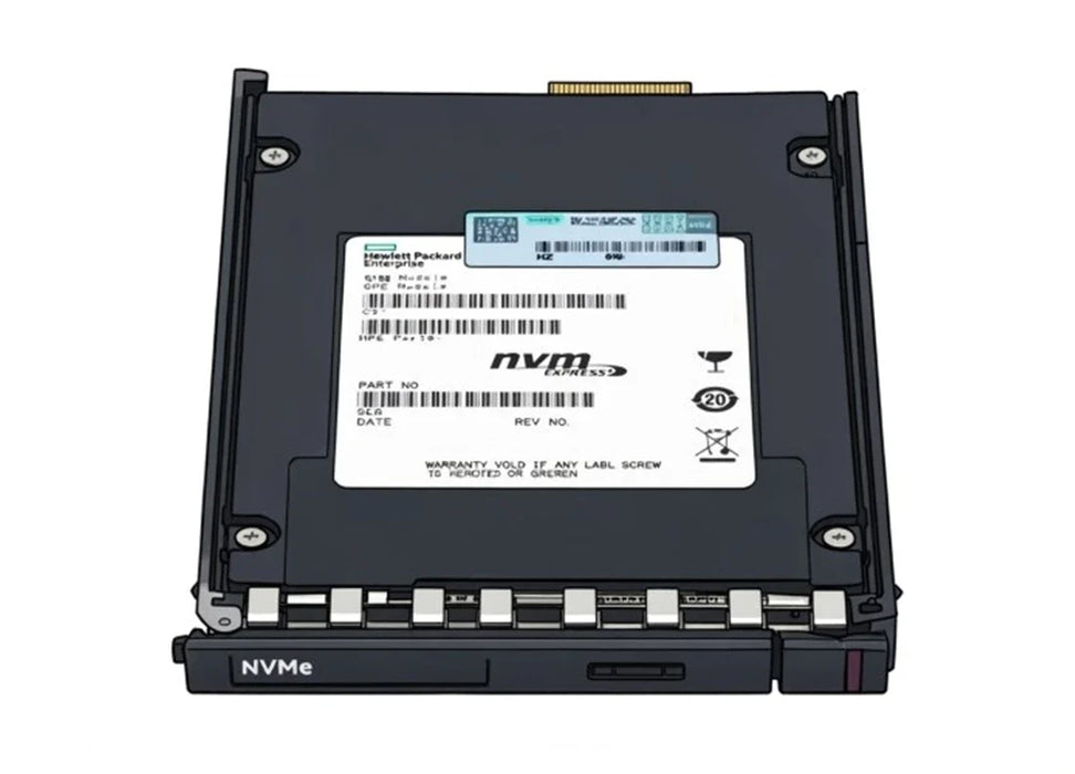 HPE P54052-003 15.36TB Read Intensive NVMe PCI Express 5.0 SSD | USED