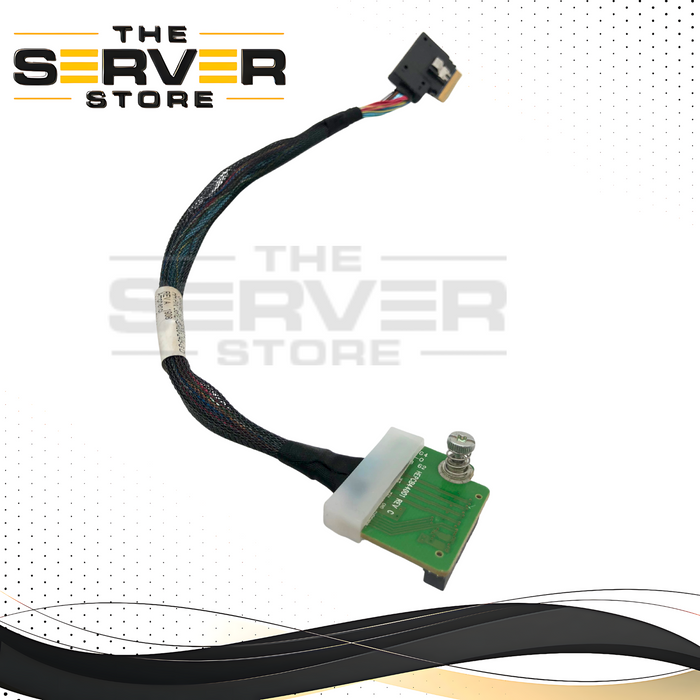 HPE ProLiant BL460c Gen10 Internal SATA Drive Cable Assembly. OEM by Amphenol. P/N: 35120GR00-245-G, 877979-001, 865309-001.