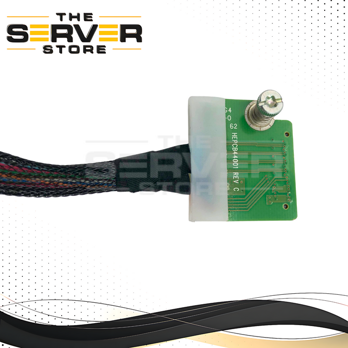 HPE ProLiant BL460c Gen10 Internal SATA Drive Cable Assembly. OEM by Amphenol. P/N: 35120GR00-245-G, 877979-001, 865309-001.