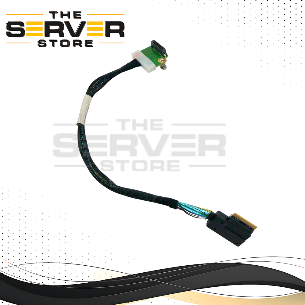 HPE ProLiant BL460c Gen10 Internal SATA Drive Cable Assembly. OEM by Amphenol. P/N: 35120GR00-245-G, 877979-001, 865309-001.